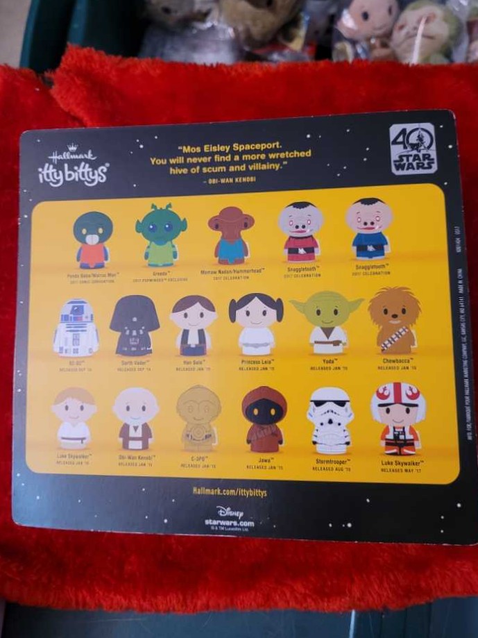 itty bittys - Walrus Man - 40th Star Wars (Itty Bitty’s) ornament collectible - Main Image 2