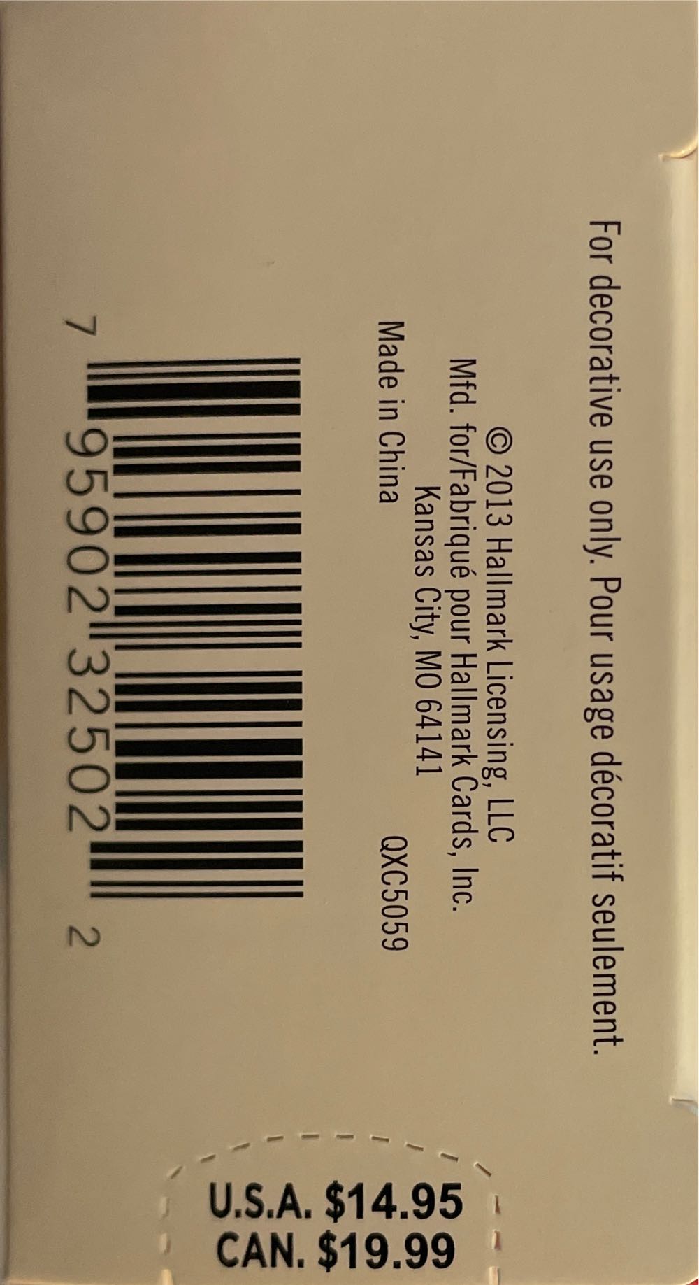 ‘Tis The Seasoning! - ‘Tis The Seasoning (Snowman) ornament collectible [Barcode 795902325022] - Main Image 3