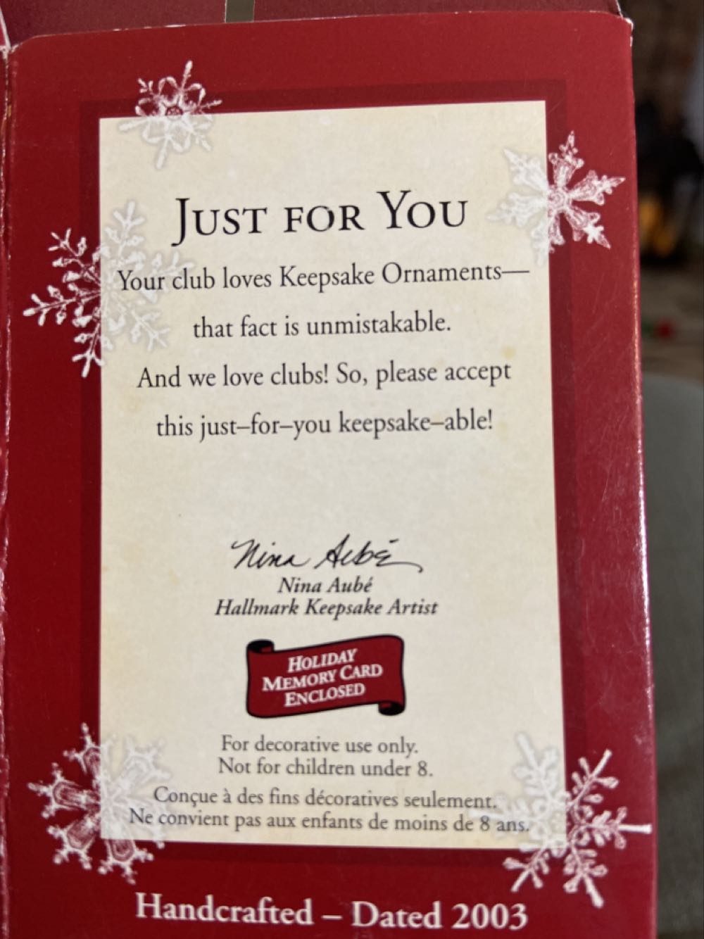 Just For You   (Penguins) ornament collectible - Main Image 2