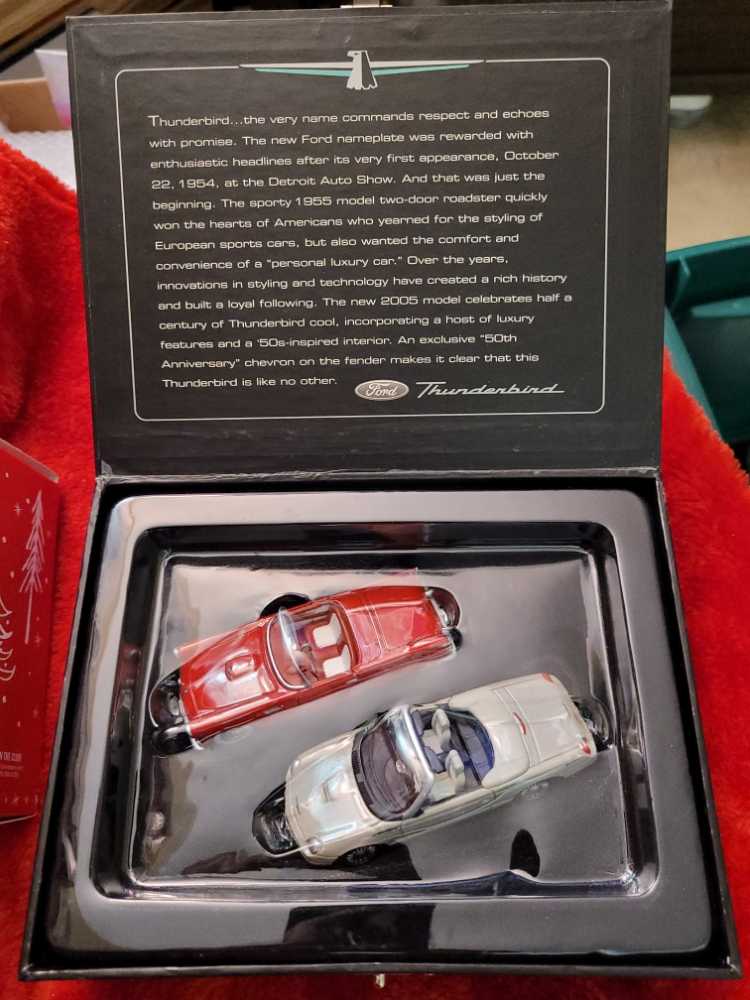 Thunderbird 50th Anniversary  - Classic American Cars (Special Edition) ornament collectible - Main Image 2