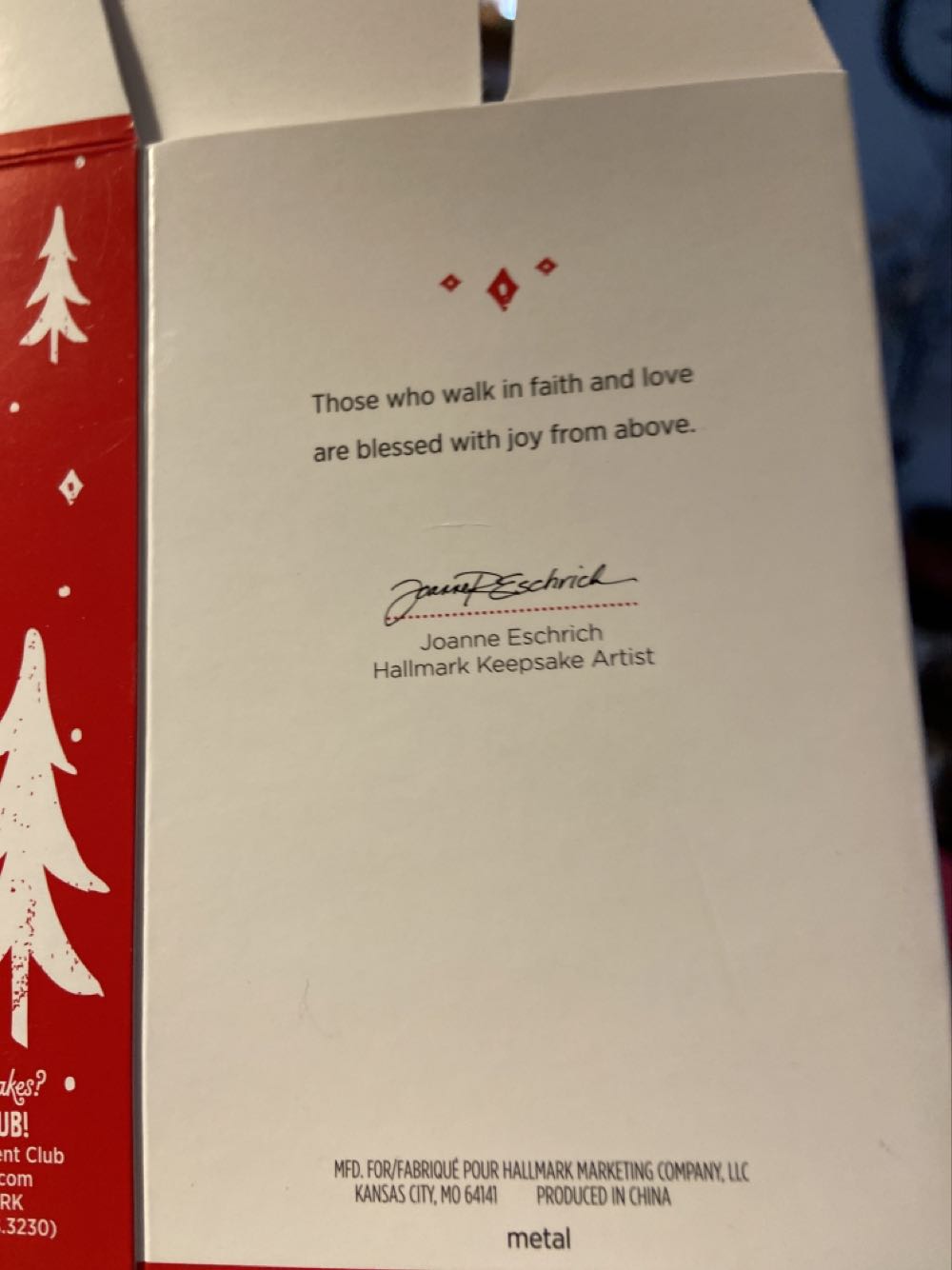 Faith And Love - Faith (Religious) ornament collectible [Barcode 763795015146] - Main Image 3