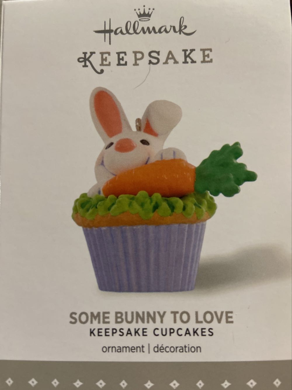 Keepsake Cupcakes #9 Some Bunny to Love - Keepsake Cupcakes (Cupcake, Bunny) ornament collectible [Barcode 763795982646] - Main Image 2
