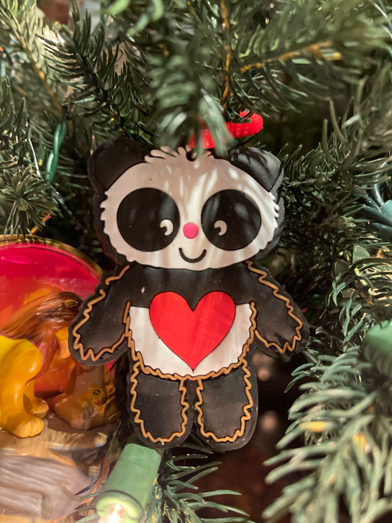 Panda Heart  (Personal) ornament collectible - Main Image 1
