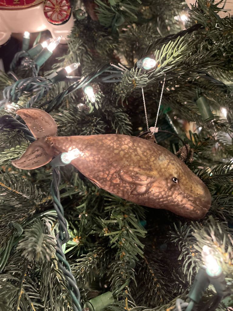 Blushing Santa Merman