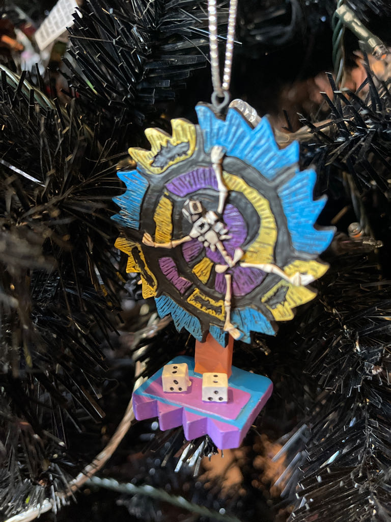 Oogie Boogies Wheel  (NMBXmas) ornament collectible - Main Image 1