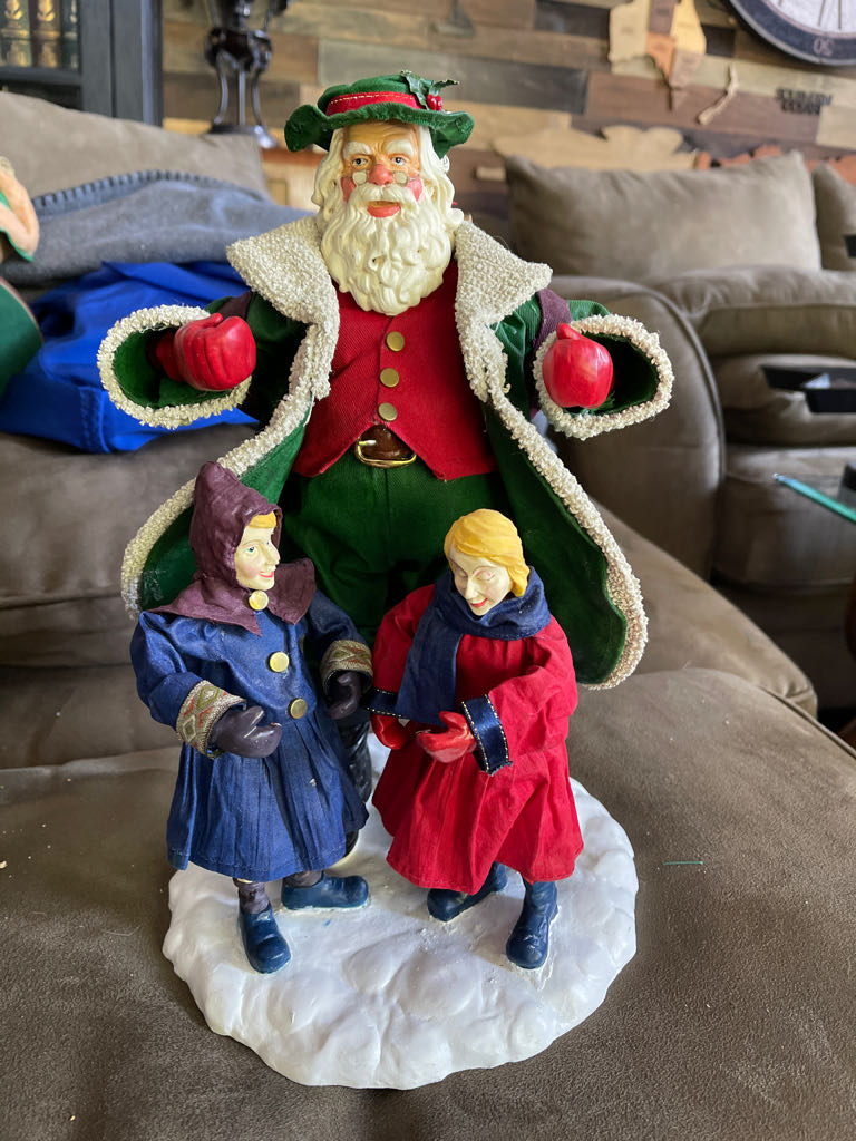 Village Wrought Iron Park Bench