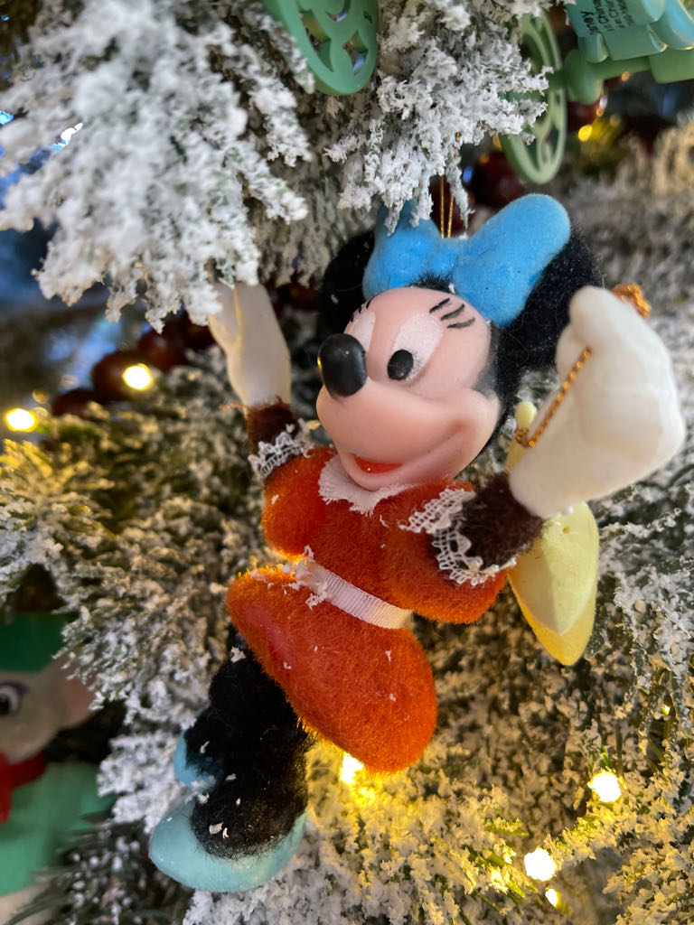 Minnie Fuzzy  (Mickey/minnie) ornament collectible - Main Image 1