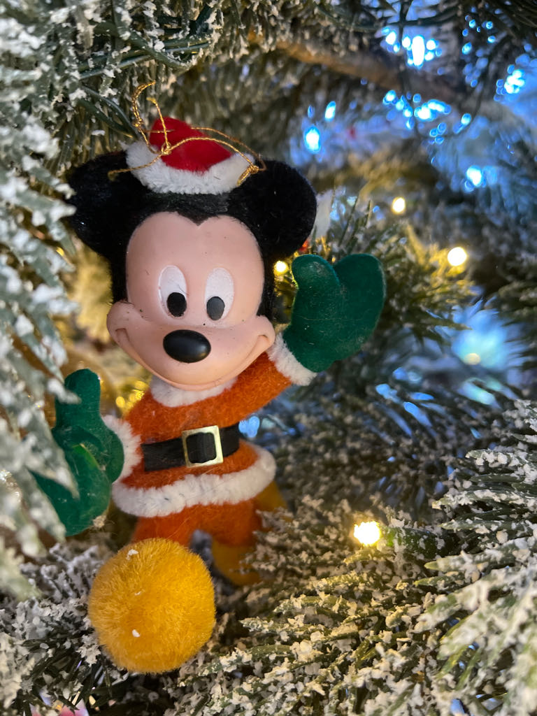 Mickey Fuzzy  (Mickey/minnie) ornament collectible - Main Image 1