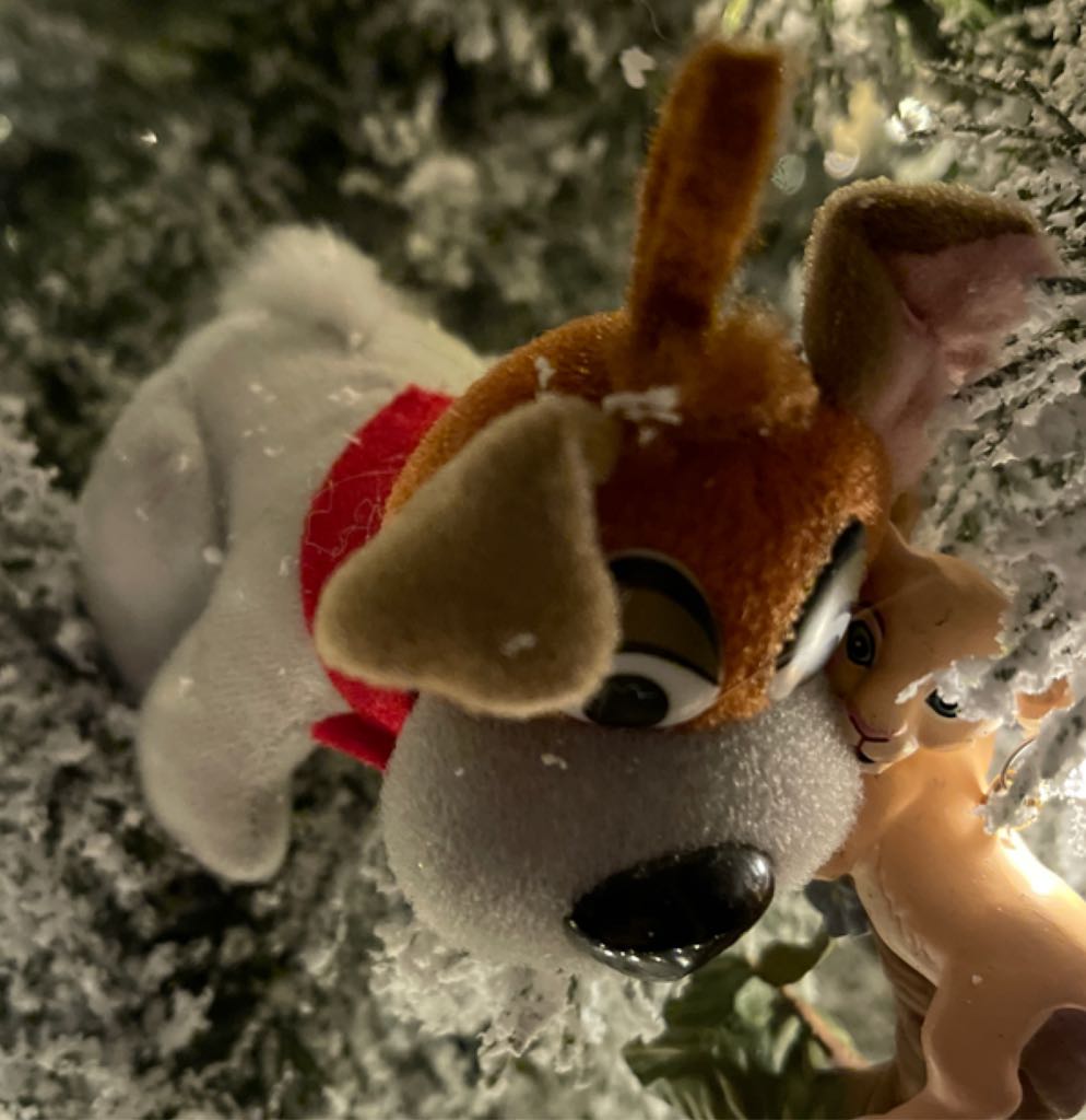 Xmas Mickey And Pluto