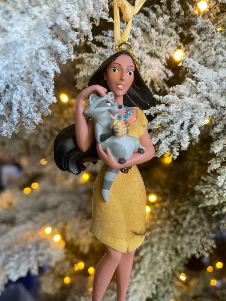 Pocahontas And Meeko  (Disney Princesses) ornament collectible - Main Image 1