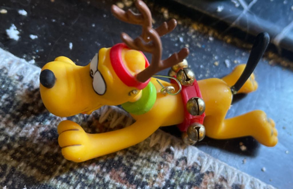 Pluto Reindeer - Mickey And Friends (Disney Mickey And Friends) ornament collectible - Main Image 1