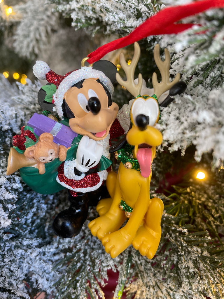 Xmas Mickey And Pluto  (Disney Mickey And Friends) ornament collectible - Main Image 1