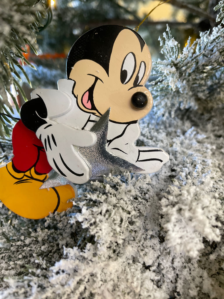 Mickey Collectible Gingerbread Man Key Ornament