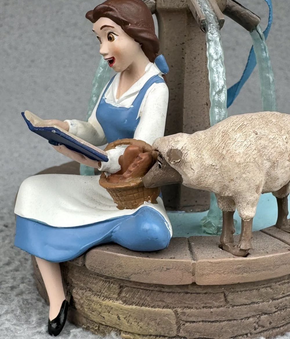 Belle Fountain Sketchbook Ornament - Disney Store (Disney’s beauty and the beast) ornament collectible - Main Image 4