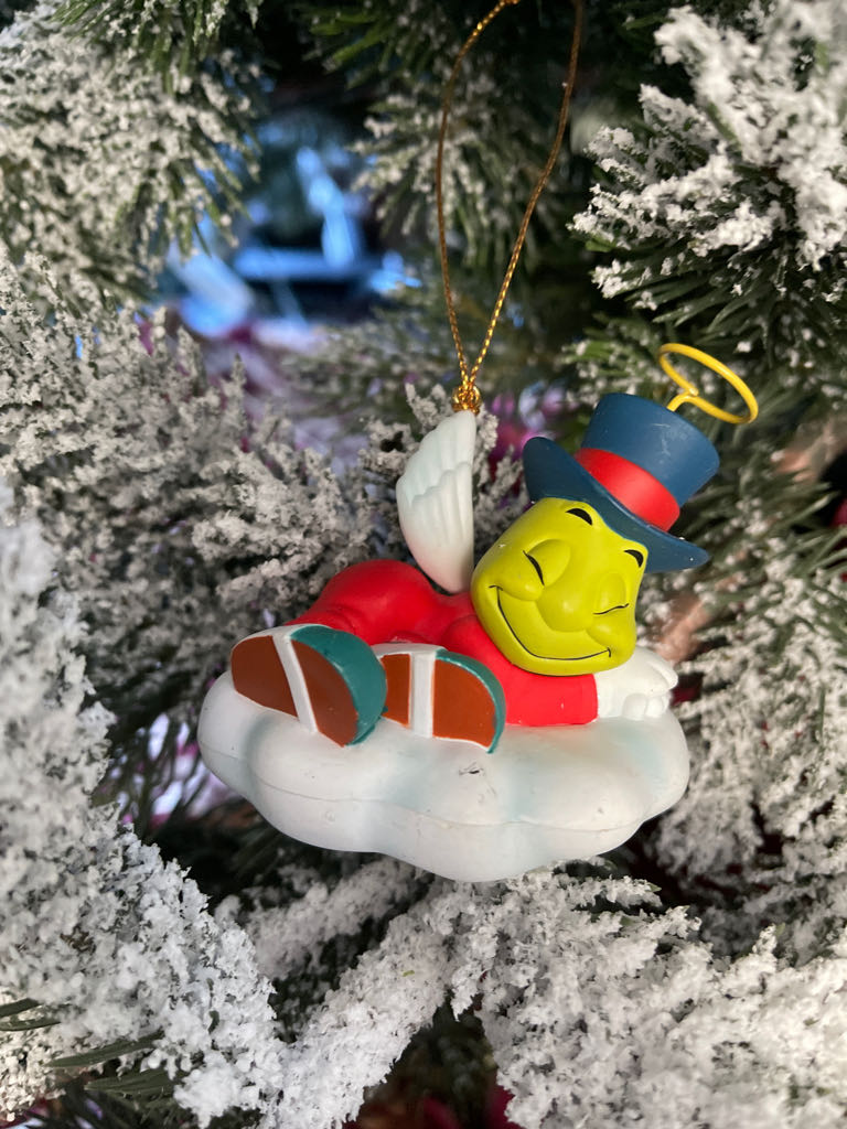 Purple And White Swirled Glass Ball