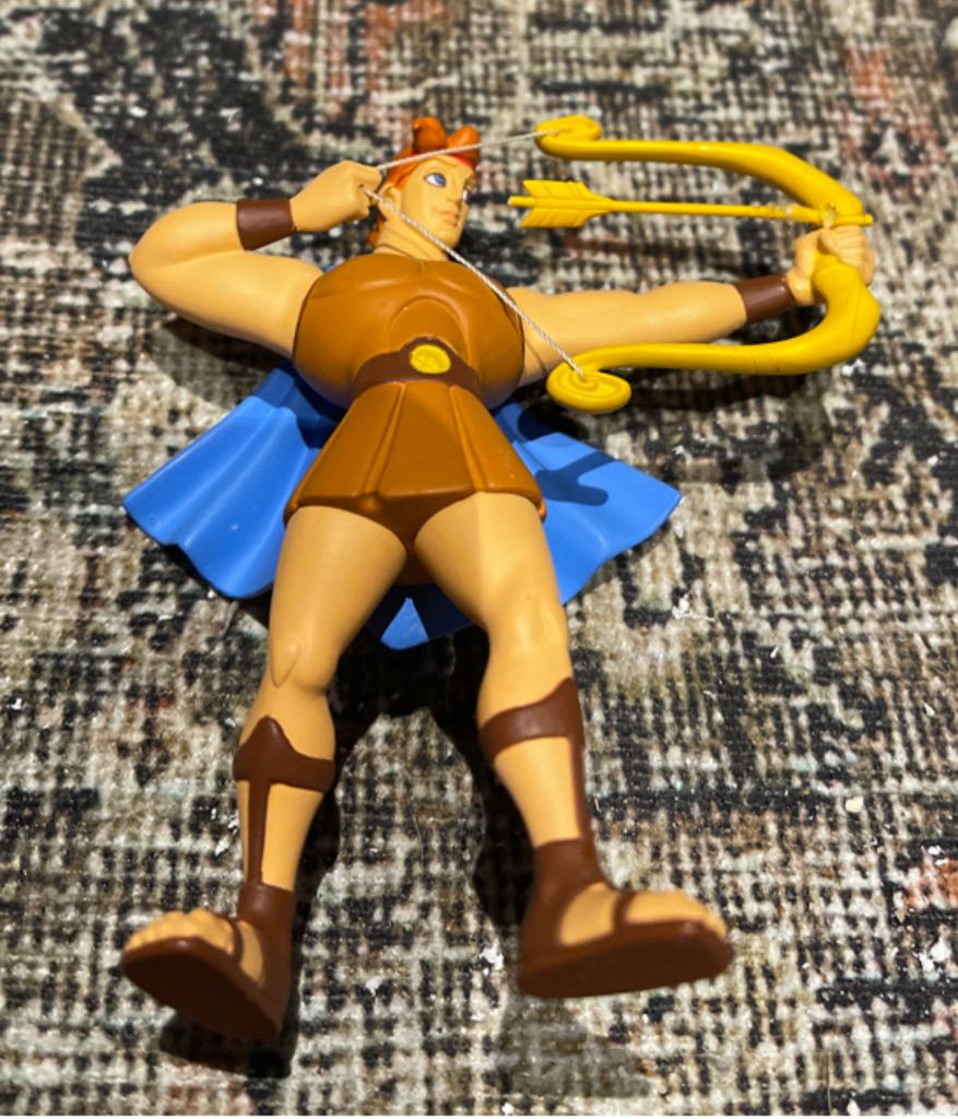 Penguin Holding Snowman