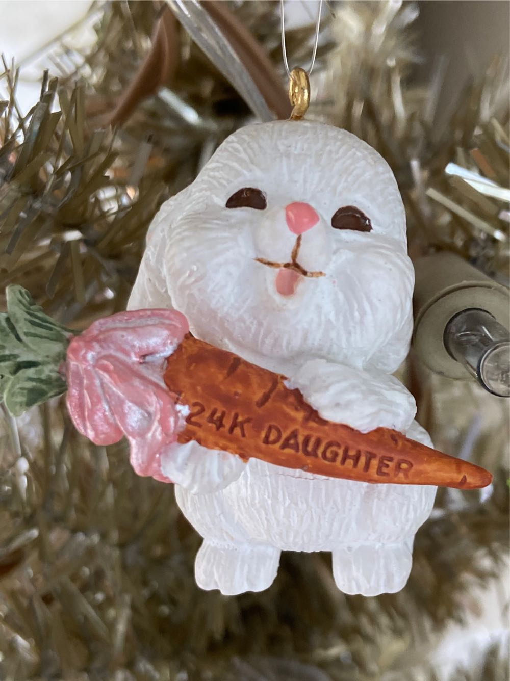 Hallmark Keepsake. Spring. 1990. Daughter. - Keepsake Ornament (Daughter) ornament collectible - Main Image 3