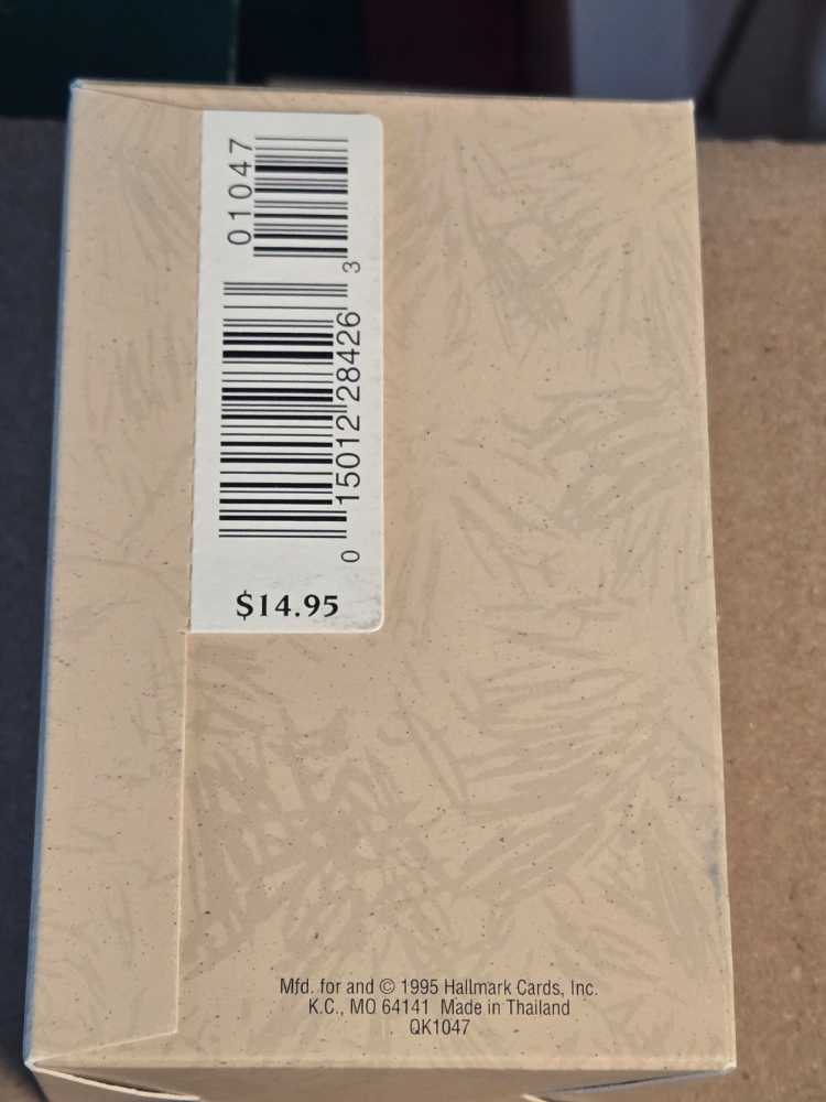 Learning To Skate - Folk Art Americana Collection (Showcase, Folk Art, Santa, Penguin) ornament collectible [Barcode 015012284263] - Main Image 3