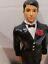 Groom Black Tuxedo Marriage Merman #55-90722 RARE RETIRED  ornament collectible - Main Image 2