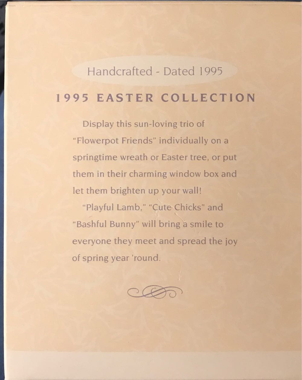 Easter Flowerpot Friends  (Easter) ornament collectible [Barcode 015012246278] - Main Image 3