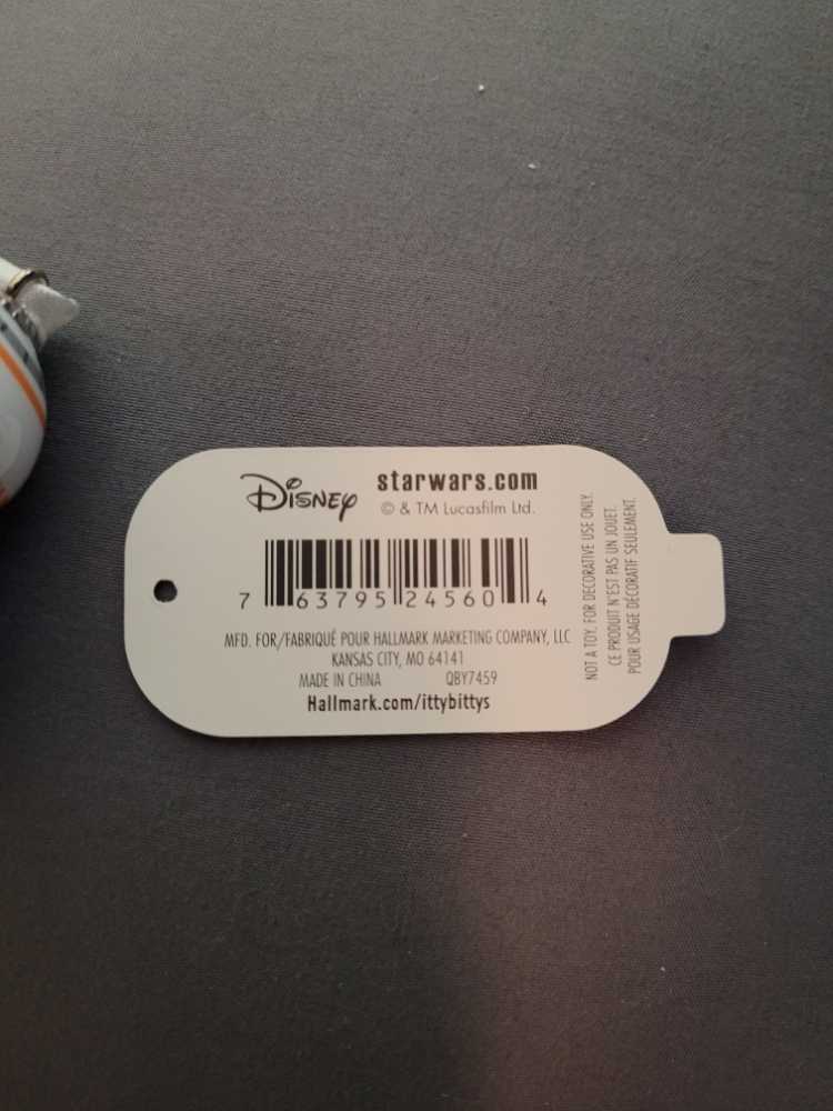 itty bittys - BB-8 - Itty Bittys (Star Wars) ornament collectible - Main Image 3