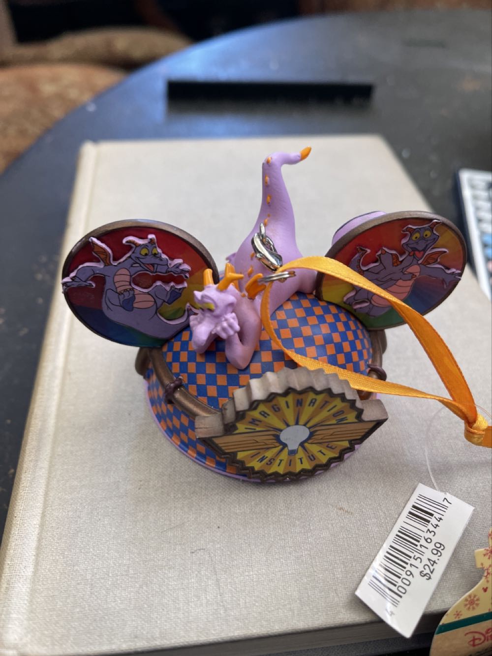 Hallmark Shatterproof Christmas Ornament Star Wars Millennium Falcon Han Solo Decoupage