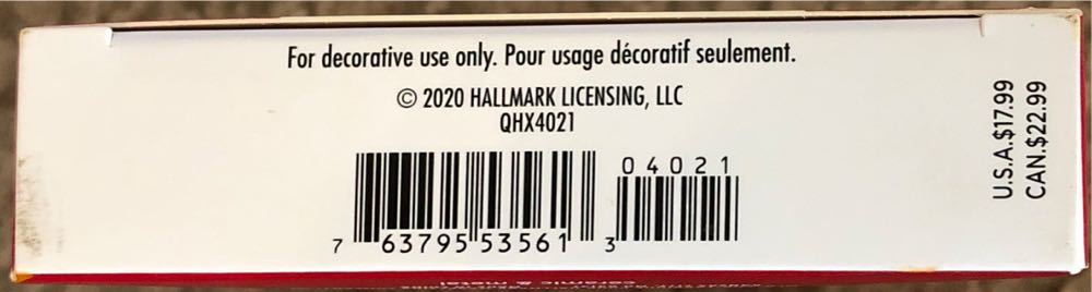 Congrats, Grad 2020 - Picture Frames (Picture Ornament) ornament collectible [Barcode 763795535613] - Main Image 4