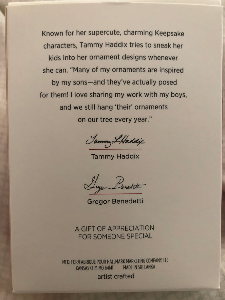 Sweet Snowman - Hallmark KOC (Limited Quantity) ornament collectible - Main Image 2