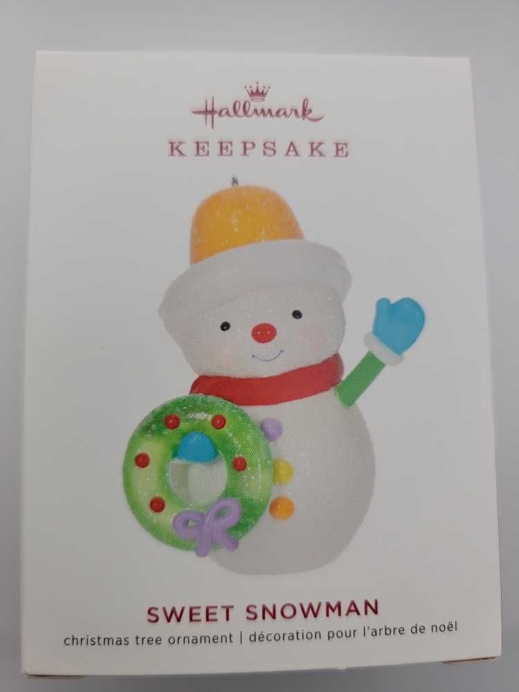 Sweet Snowman - Hallmark KOC (Limited Quantity) ornament collectible - Main Image 3