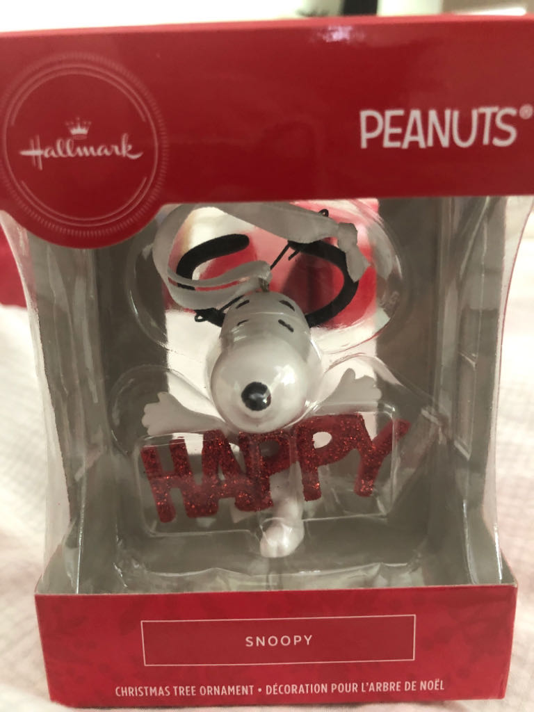Snoopy Happy - The Peanuts Gang (Red box Line) ornament collectible [Barcode 763795562060] - Main Image 2