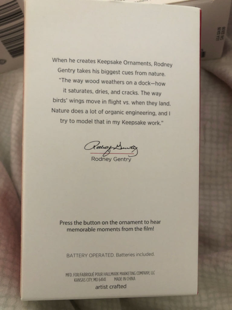 2018 The First Gift Of Christmas- Polar Express - Trevor (Magic) ornament collectible - Main Image 2