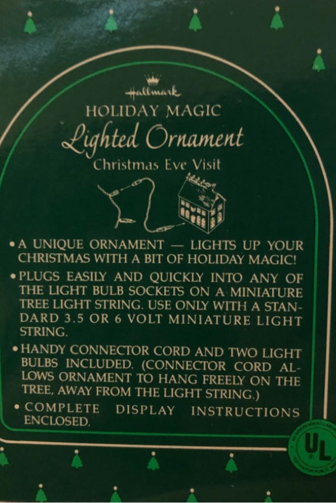 Christmas Eve Visit - House (Magic) ornament collectible - Main Image 2