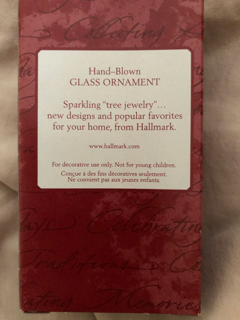 Glass Blown Ornament - Hand blown Glass (Blown Glass) ornament collectible [Barcode 015012583830] - Main Image 2