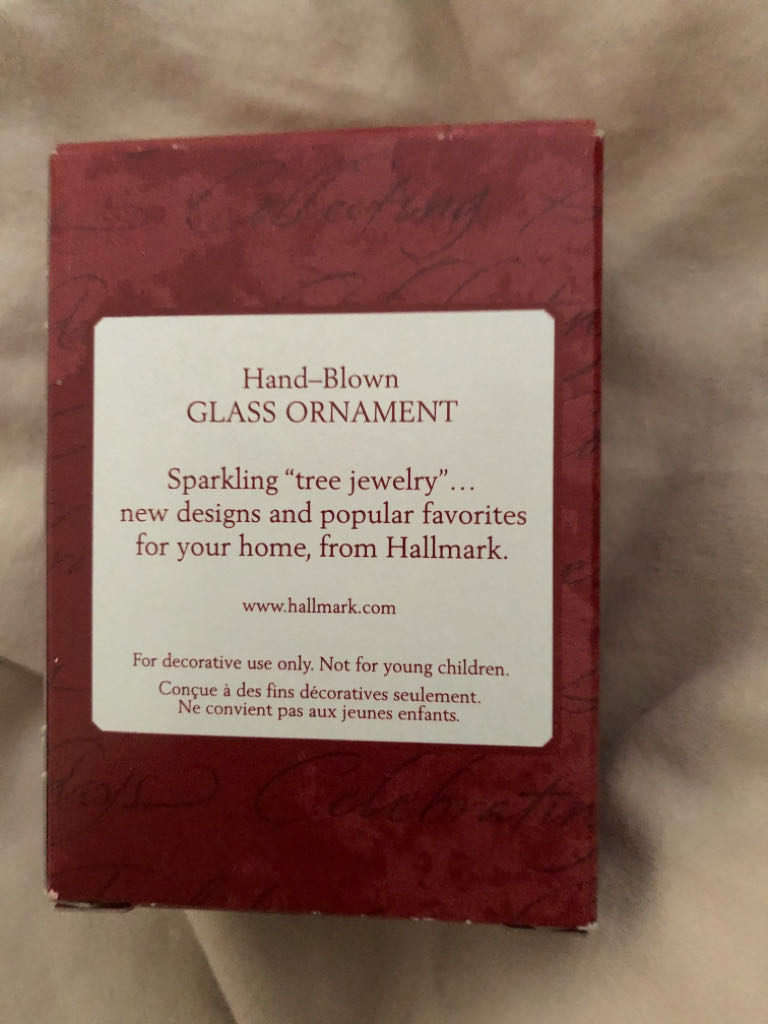 Li’l Roly-Poly Santa - Hand blown Glass (Blown Glass) ornament collectible [Barcode 015012585148] - Main Image 2