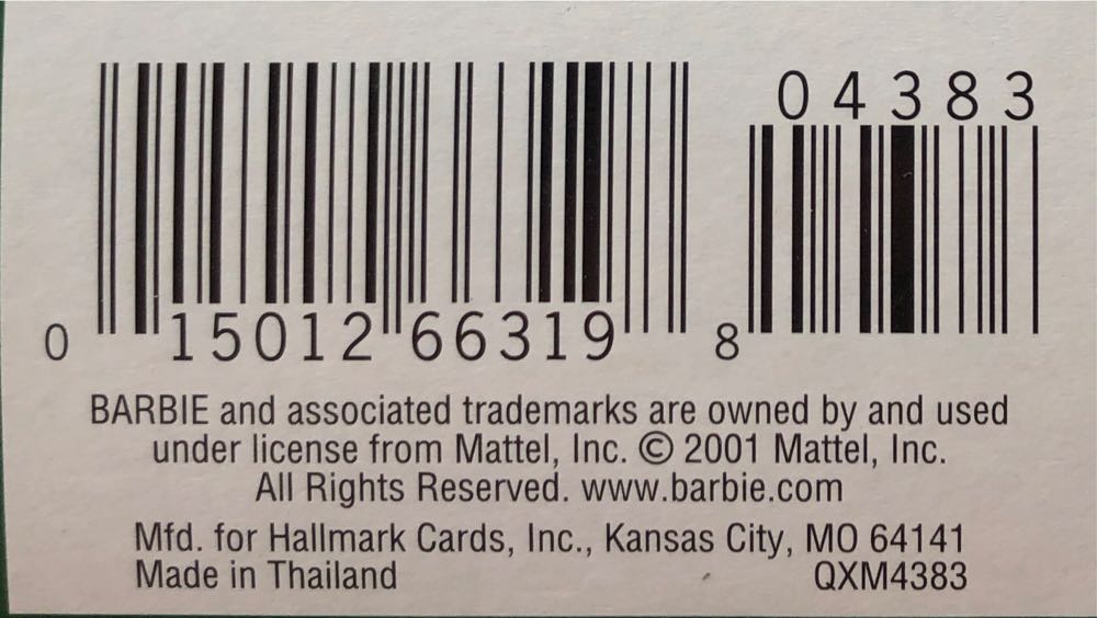 Barbie: Barbie And Case Enchanted Evening - Barbie Case And Doll (Barbie Miniature) ornament collectible [Barcode 015012663198] - Main Image 3