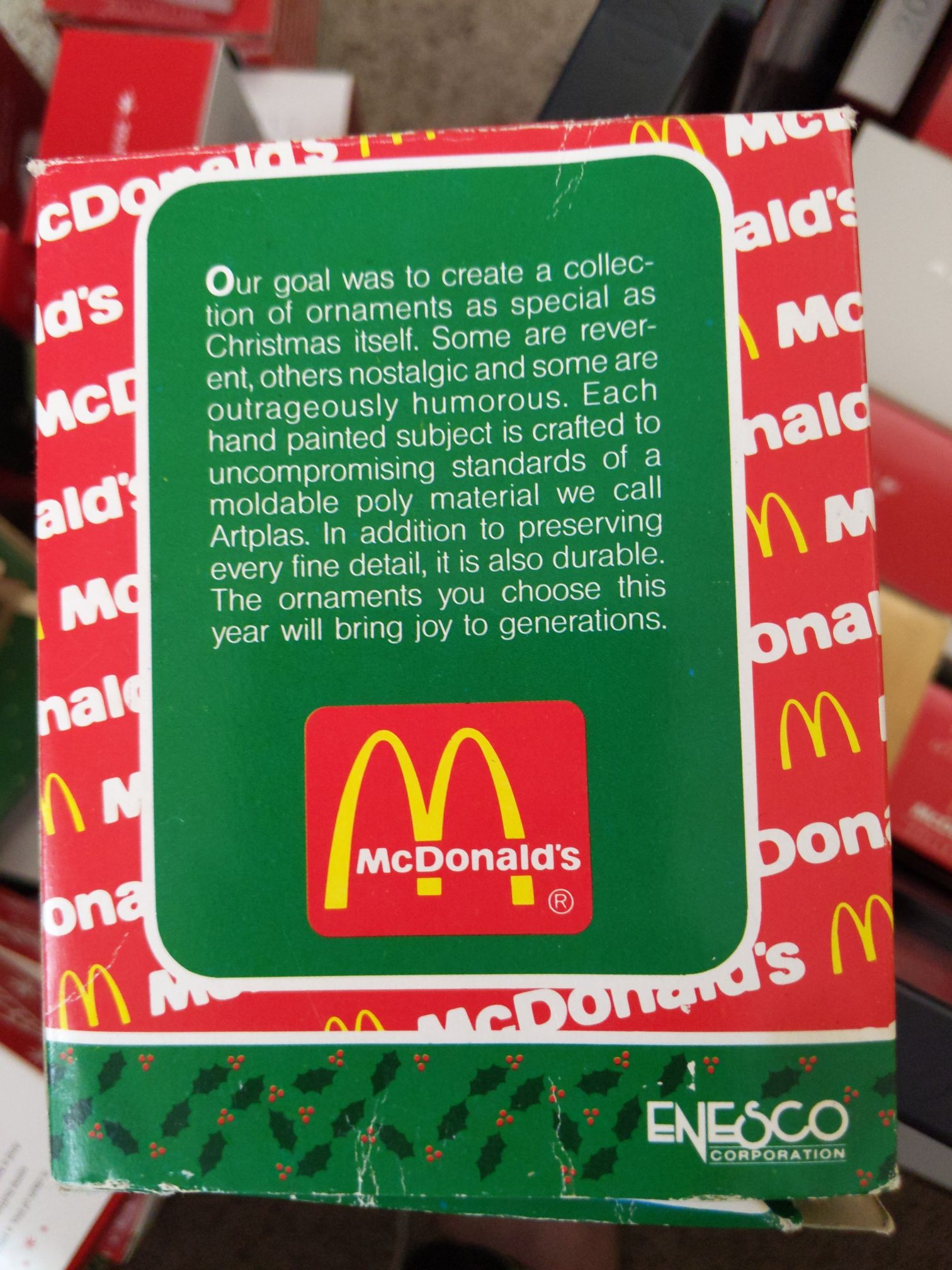 McHappy Holidays - Josh (McDonald’s) ornament collectible [Barcode 045544019538] - Main Image 2