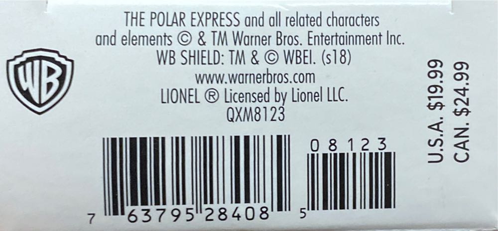 Lionel The Polar Express Miniature - The Polar Express (Trains, Mini) ornament collectible [Barcode 763795284085] - Main Image 3