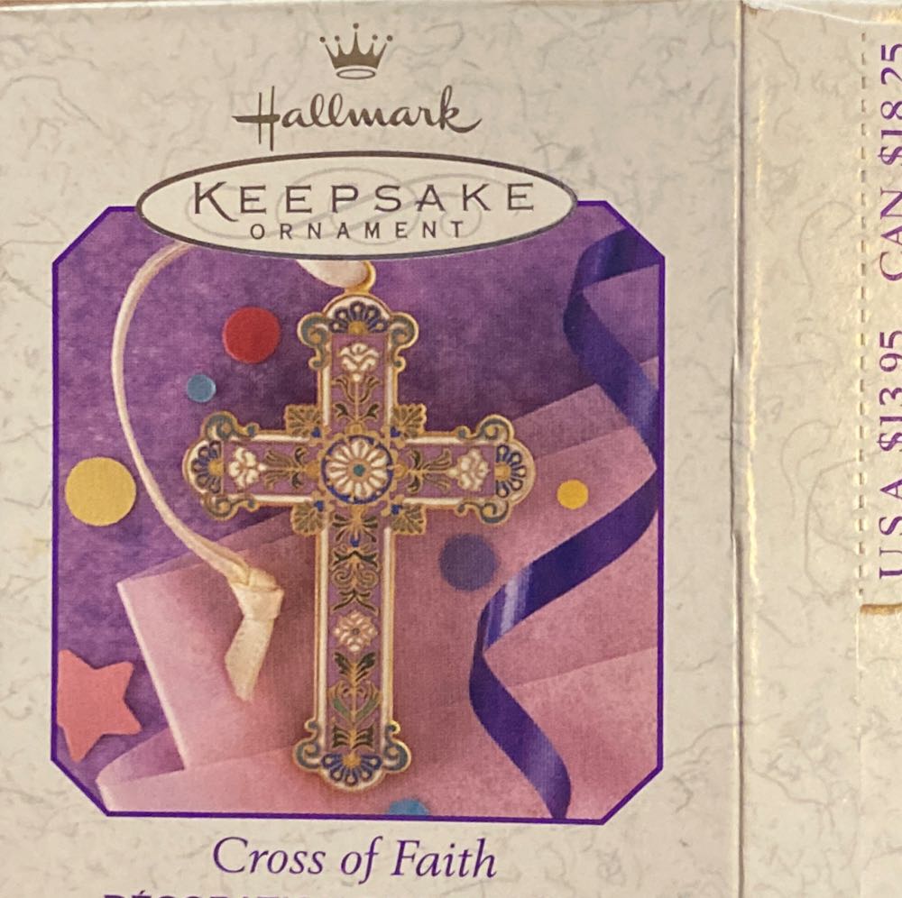 Cross Of Faith  (Cross, Religious) ornament collectible [Barcode 015012513837] - Main Image 2