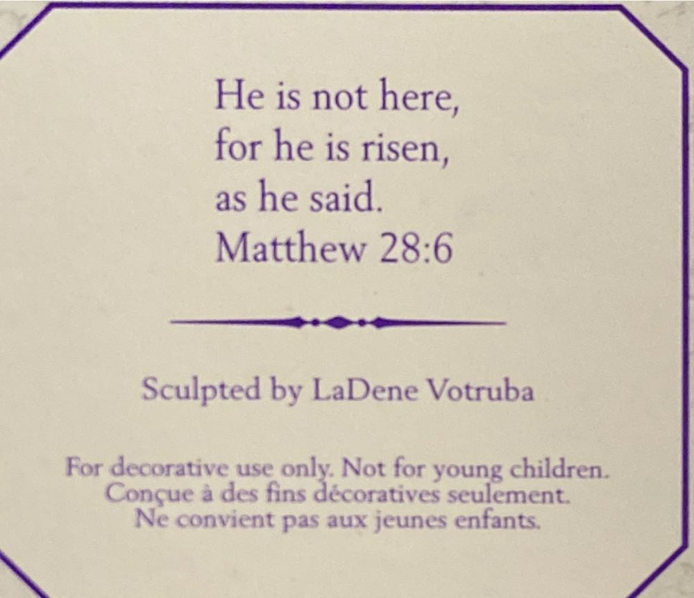 Cross Of Faith  (Cross, Religious) ornament collectible [Barcode 015012513837] - Main Image 3