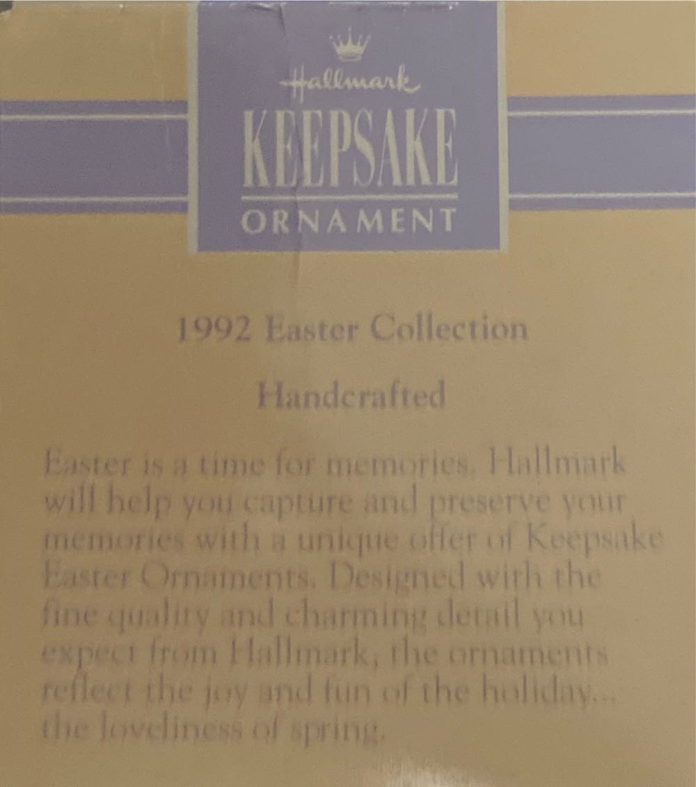 Somebunny Loves You - Keepsake Ornament (Some Bunny Loves You) ornament collectible [Barcode 070000045592] - Main Image 2