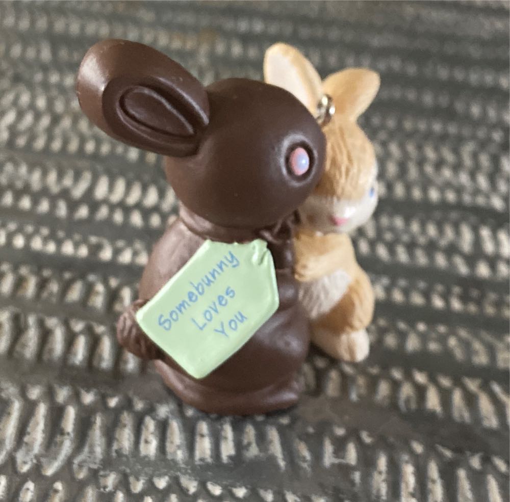 Somebunny Loves You - Keepsake Ornament (Some Bunny Loves You) ornament collectible [Barcode 070000045592] - Main Image 4