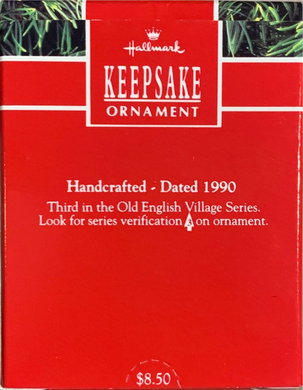 Miniature Old English Village #3 School - Old English Village (Miniature) ornament collectible [Barcode 070000027680] - Main Image 2