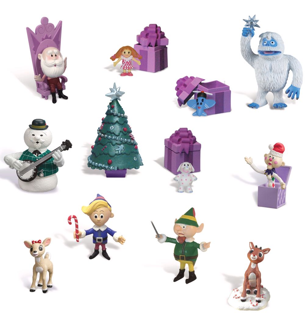 Rudolph The Red Nosed Reindeer Movie Figures - Holiday Figurine Collection (Christmas Table Decoration) ornament collectible - Main Image 3
