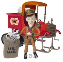 Santa Claus Is Comin To Town North Pole Mail Truck Figure Memory Lane - Holiday Figurine Collection (Christmas Table Decoration) ornament collectible [Barcode 090733079268] - Main Image 4