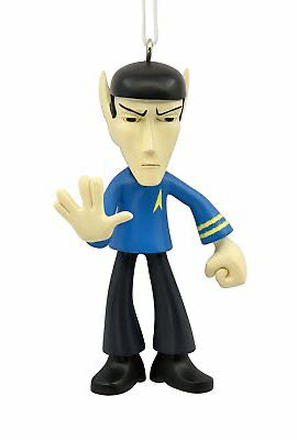 New ! Hallmark Star Trek Spock Christmas Tree Ornament - Hallmark (Christmas Tree Ornaments) ornament collectible [Barcode 763795418695] - Main Image 2