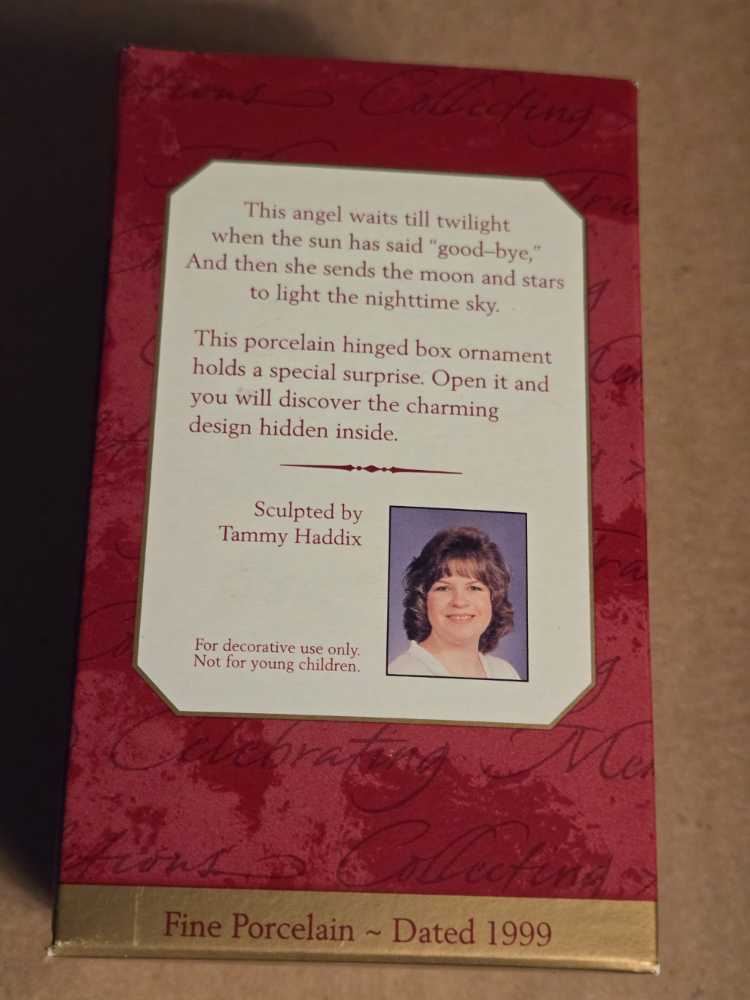 Little Cloud Keeper Ornament  (Angels) ornament collectible [Barcode 015012493252] - Main Image 2