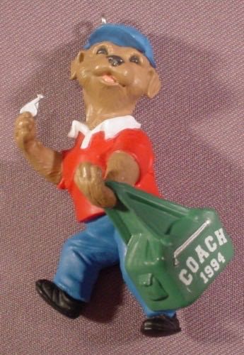 QX5933 Coach 1994 Hallmark Keepsake Ornament - Keepsake (Coach) ornament collectible [Barcode 015012138627] - Main Image 2