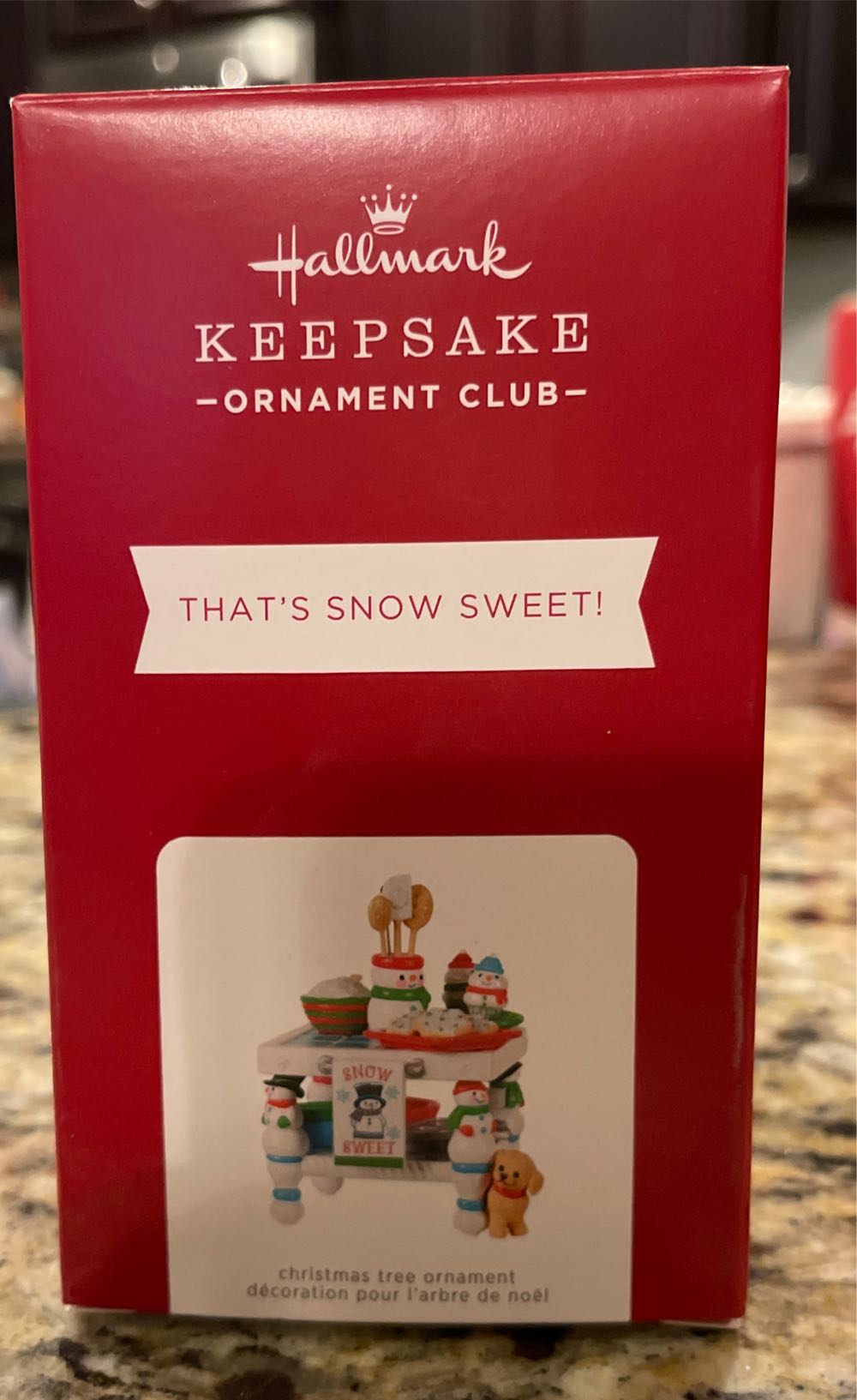 That’s Snow Sweet! - Find Magic In Membership (Baking) ornament collectible - Main Image 2