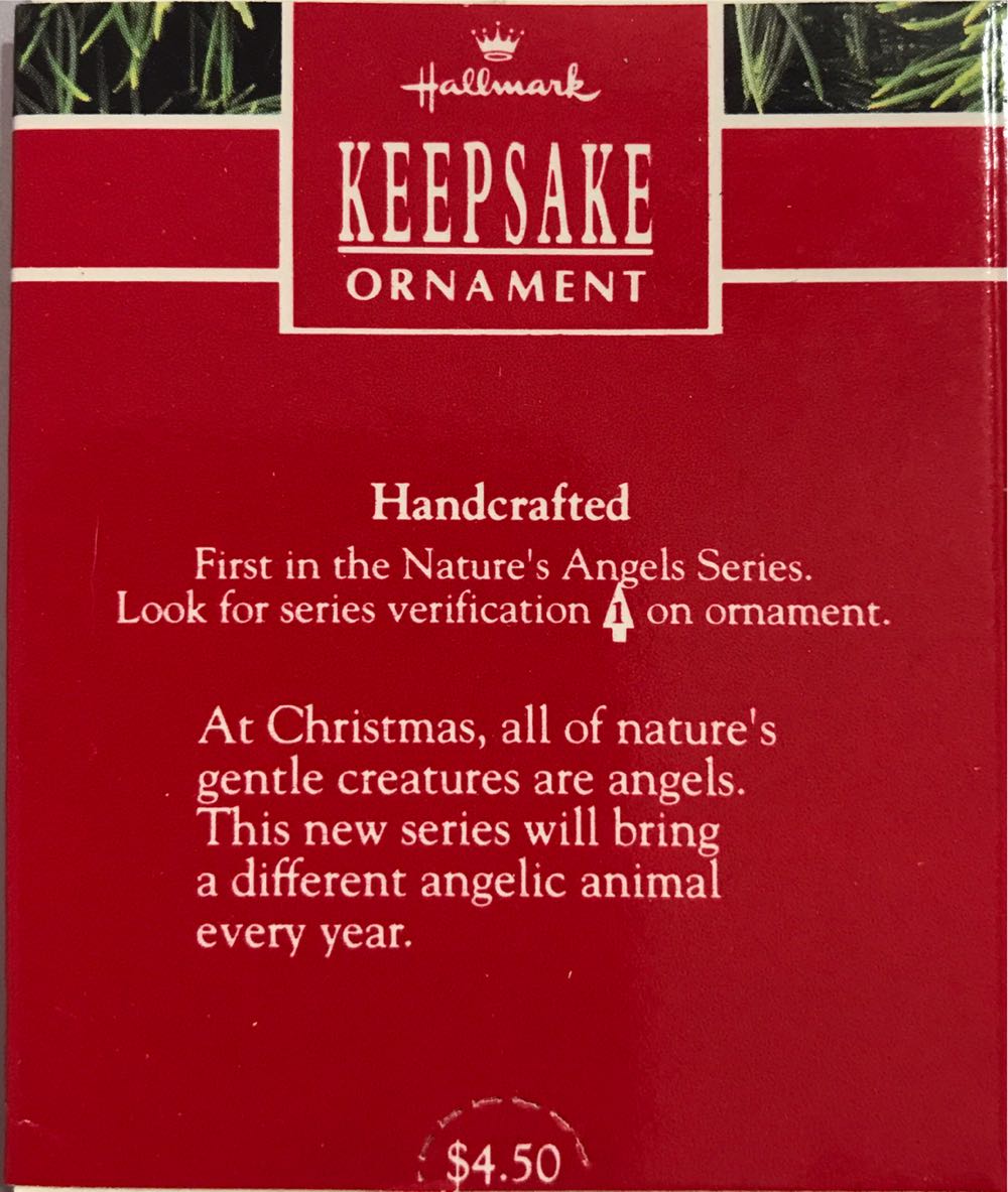 MO - NA#2 - Puppy - Nature’s Angels (Angel) ornament collectible [Barcode 070000027659] - Main Image 2