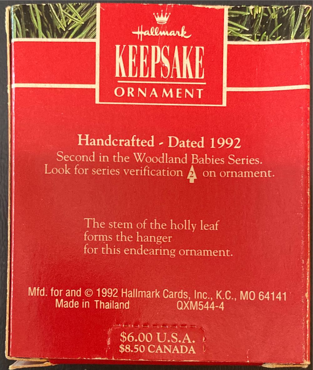 Woodland Babies - Woodland Babies (Miniature) ornament collectible [Barcode 070000027673] - Main Image 2